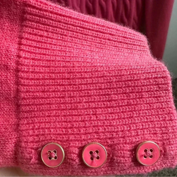 Talbots cable knit women’s sweater crew neck size M - Picture 6 of 8